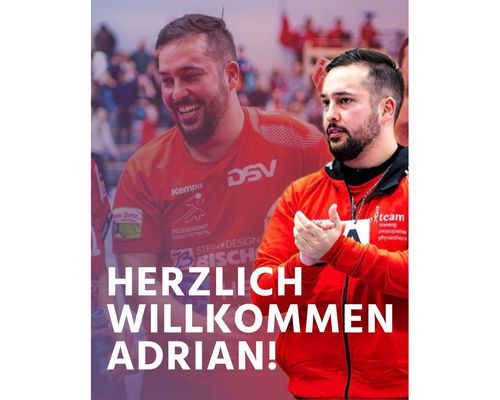 Kadernews 2026/27 – Herzlich Willkommen Adrian!