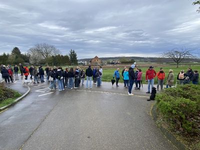 Traditionelle Karfreitagswanderung der Schmidener Handballer