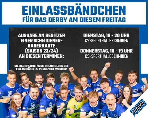 Wichtige Info zum Derby gegen den TVOe!