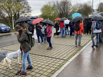 Traditionelle Karfreitagswanderung der Schmidener Handballer